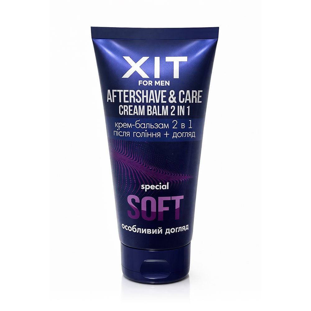 Крем-бальзам після гоління та для щоденного догляду Aromat ХИТ Soft for men 2 в 1 Антистрес, 150 мл